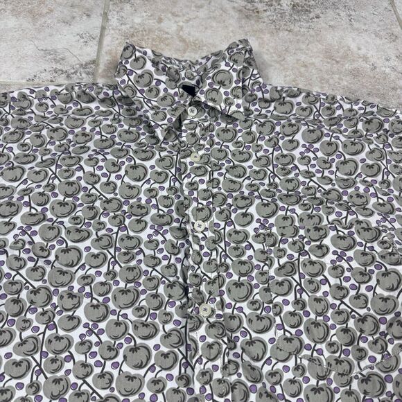 Boden Shirt Mens Large All Over Print Long Sleeve Casual Button Up - Picture 2 of 10